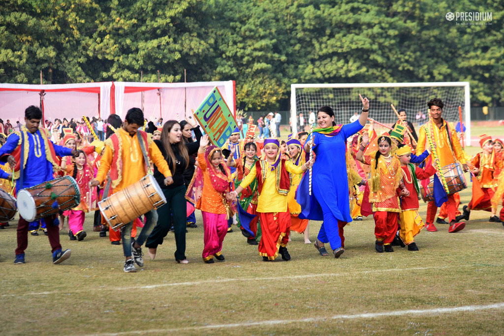 Presidium Vivek Vihar, SPORTS MEET: ALL WORK & NO PLAY MAKES JACK A DULL BOY